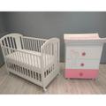 Комплект кроватка + комод bambino lilly