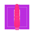 РОЗОВЫЙ СИЛИКОНОВЫЙ ВИБРАТОР COSMO - 15 СМ от Love Monster